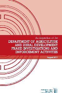 Department of Agriculture and Rural Development