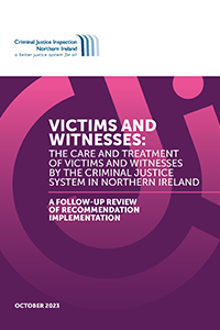Cover of the Victims and Witnesses Follow-Up Review