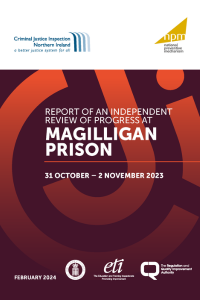 Cover of Independent Review of Progress at Magilligan Prison Report