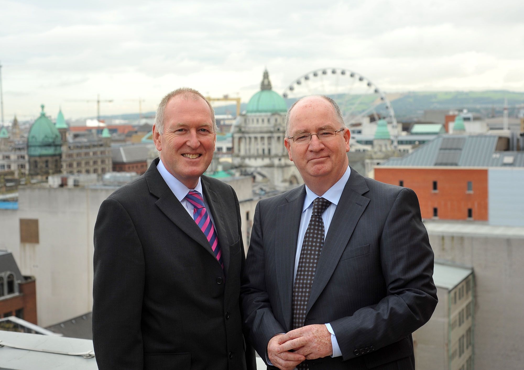 Paul Googins MP and Dr Michael Maguire
