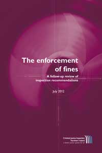 The enforcement of fines