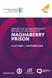 Cover of Independent Review of Progress at Maghaberry Prison Report